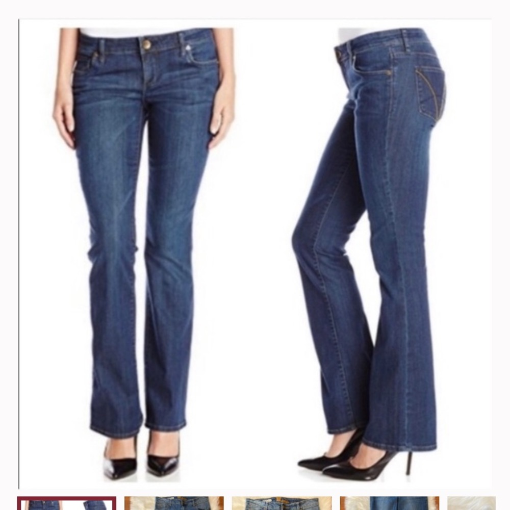 KUT from the Kloth Felicia Baby Bootcut Jeans